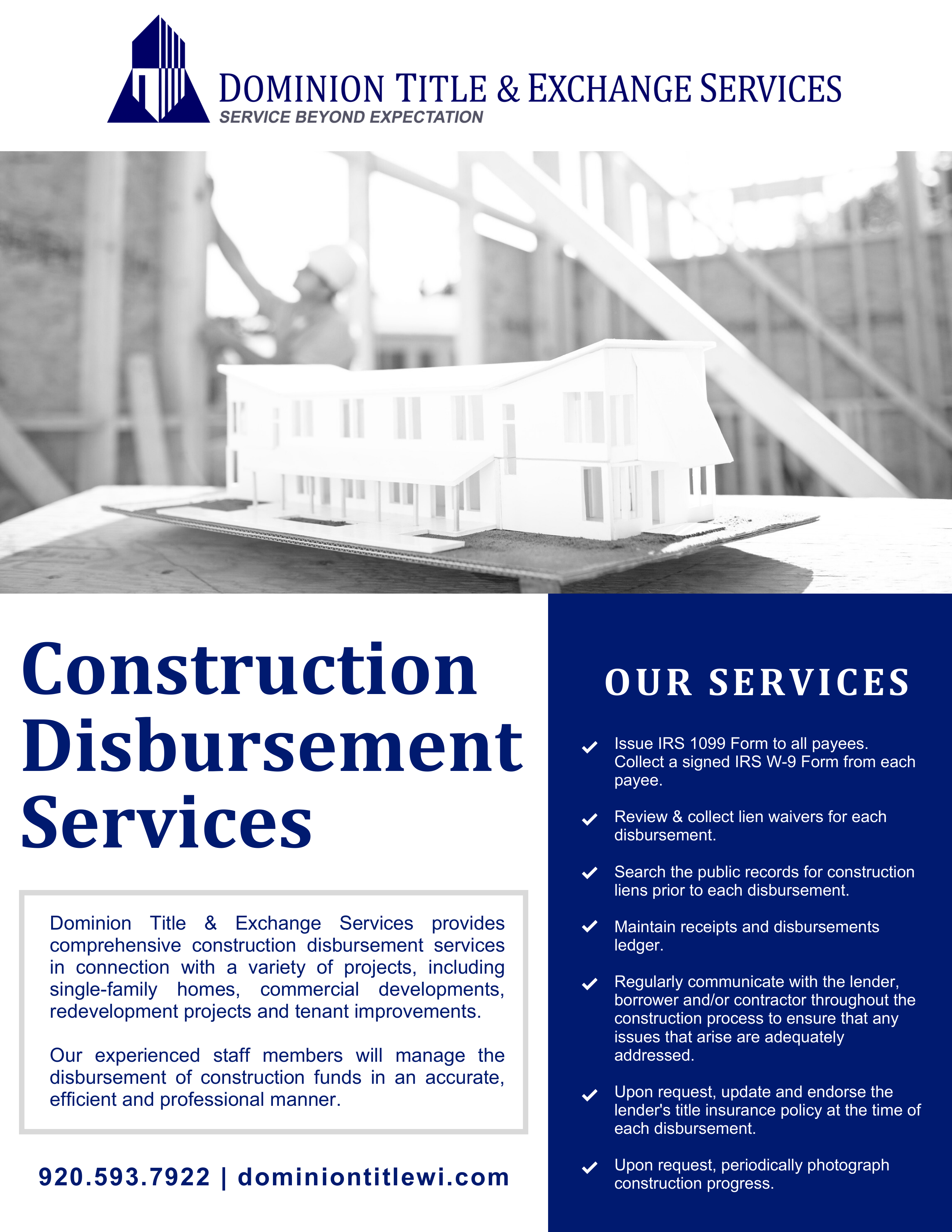 Construction Disbursement